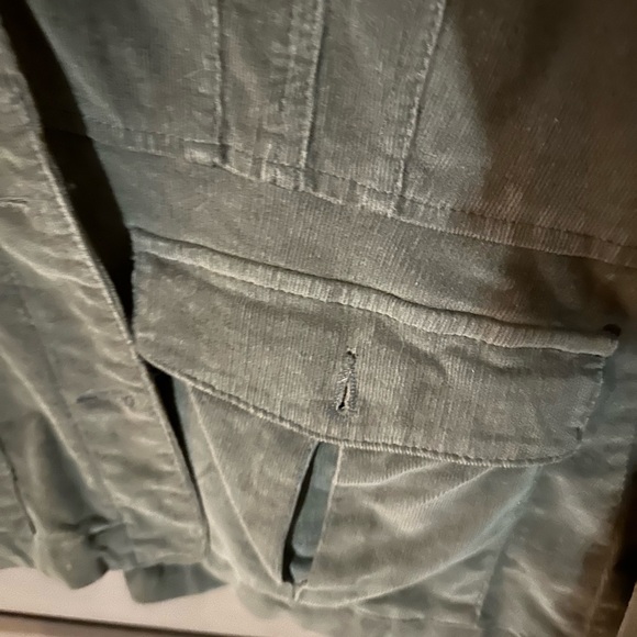 Calvin Klein army green corduroy jacket size XL - Picture 6 of 6